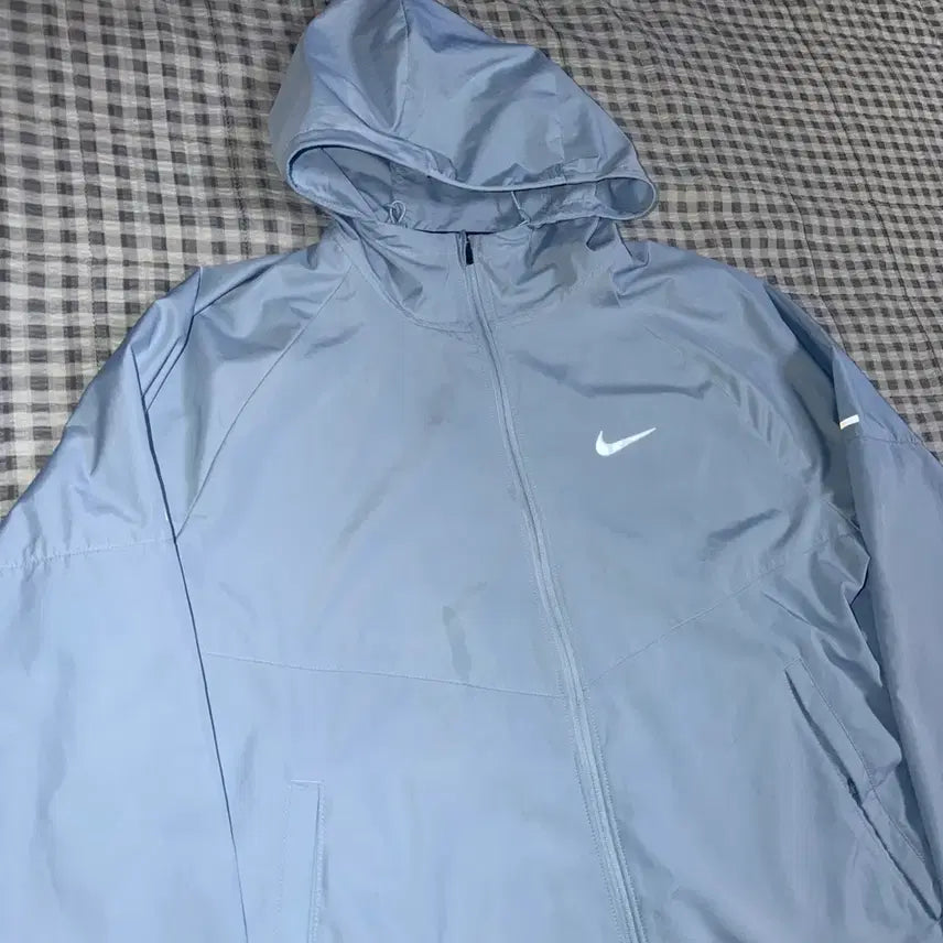 [BUNJANG] Nike Repel Miler Running Windbreaker Jacket XL Sky Blue / (XL) 나이키 리펠 마일러 런닝 바람막이 자켓 하늘색