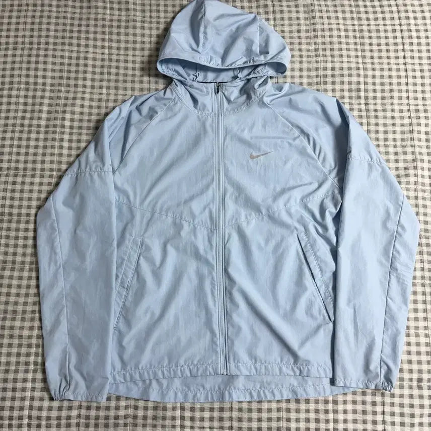 [BUNJANG] Nike Repel Miler Running Windbreaker Jacket XL Sky Blue / (XL) 나이키 리펠 마일러 런닝 바람막이 자켓 하늘색