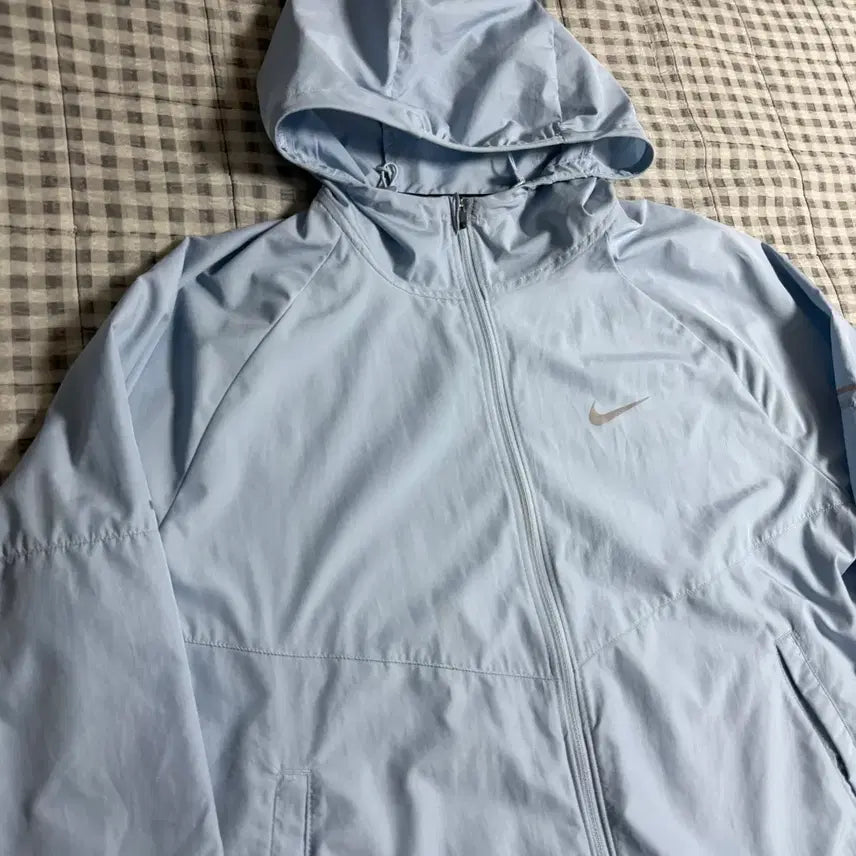 [BUNJANG] Nike Repel Miler Running Windbreaker Jacket XL Sky Blue / (XL) 나이키 리펠 마일러 런닝 바람막이 자켓 하늘색