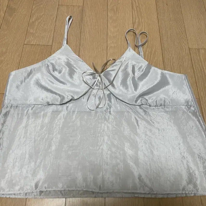 [BUNJANG] Melounge Pale Satin Bustier / 새상품)멜라운지 페일 샤틴 뷔스티에