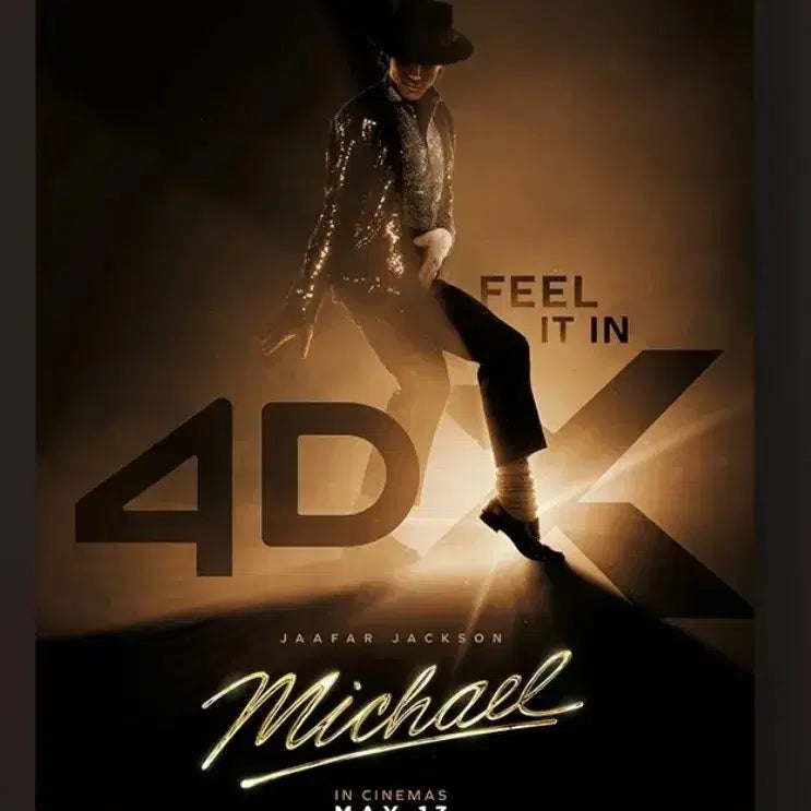 [BUNJANG] Michael 4DX Poster CGV Special Edition / 마이클 4dx 포스터 cgv 굿즈 특전