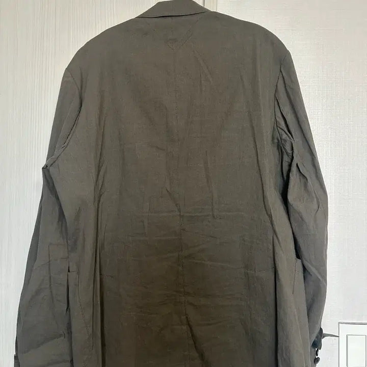 [BUNJANG] Tommy Hilfiger Khaki Linen Jacket 52 / 타미힐피거 카키색 린넨 자켓 52