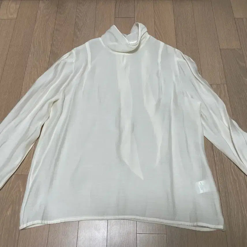 [BUNJANG] London Lace Tie Blouse / 새상품)런던레이스 타이 블라우스