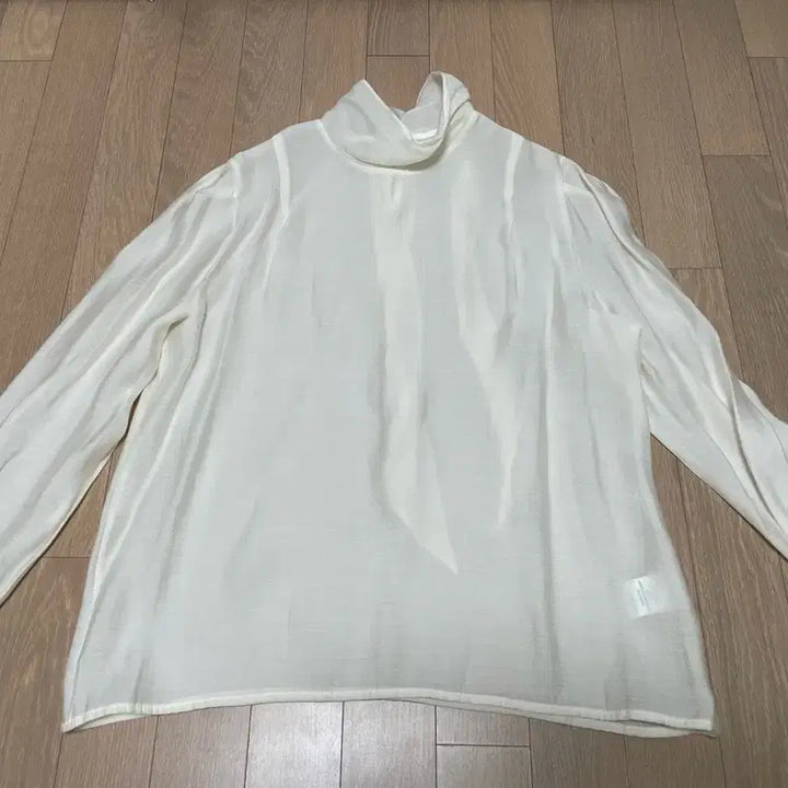 [BUNJANG] London Lace Tie Blouse / 새상품)런던레이스 타이 블라우스