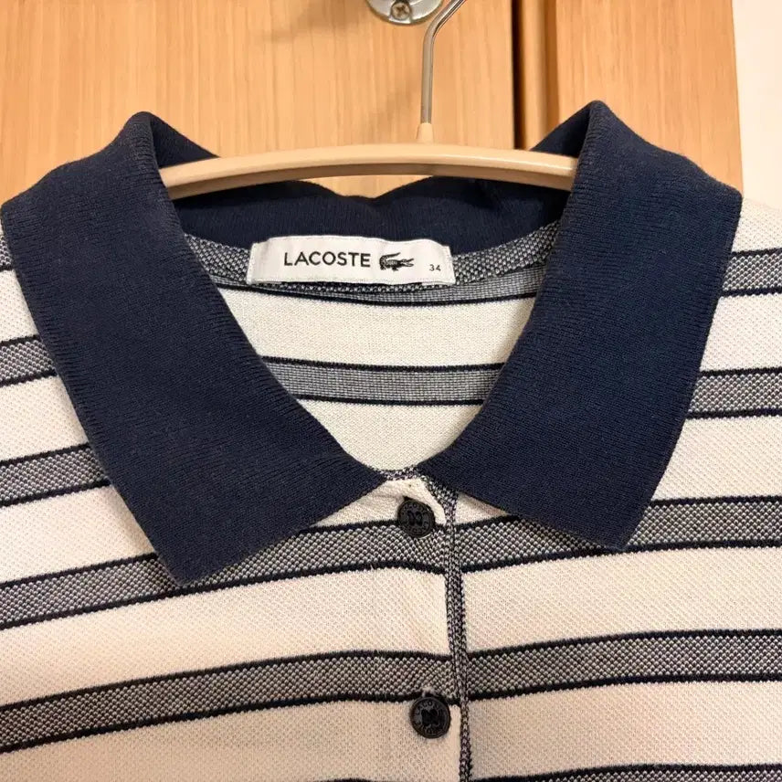 [BUNJANG] Lacoste PK Striped Mini Dress / 라코스테 pk 스트라이프 미니 원피스