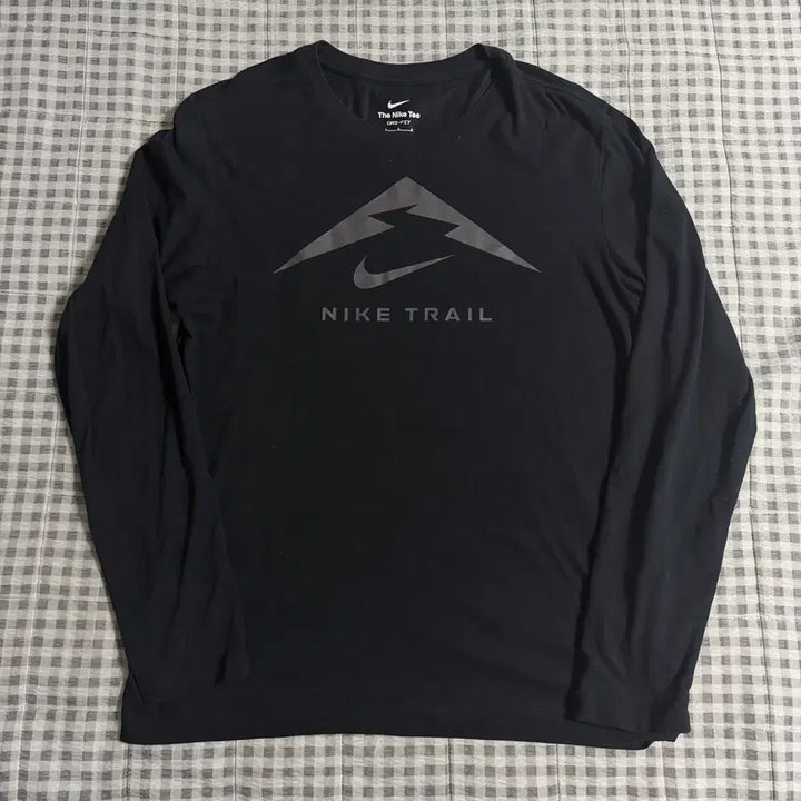 [BUNJANG] Nike Trail Dri-FIT Long-Sleeve Black / (L) 나이키 트레일 드라이핏 긴팔 롱슬리브 블랙