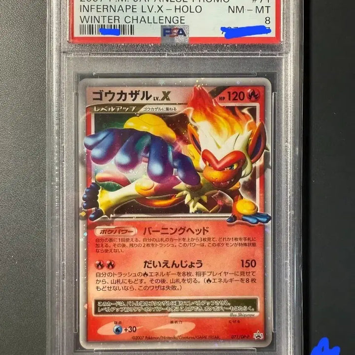 [BUNJANG] Pokemon TCG Charizard lv.x PSA 8 Japanese Promo / 포켓몬스터 / 포켓몬카드 초염몽 lv.x psa8