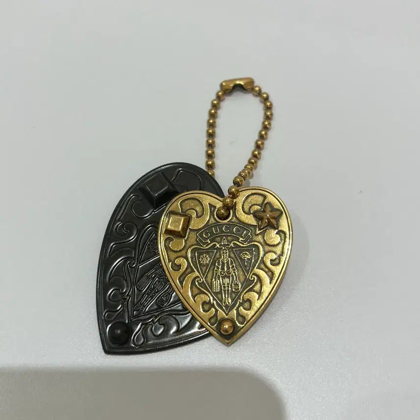 [BUNJANG] Gucci Vintage Heart Pendant Keychain / Gucci(구찌) 빈티지 하트 펜던트 키링