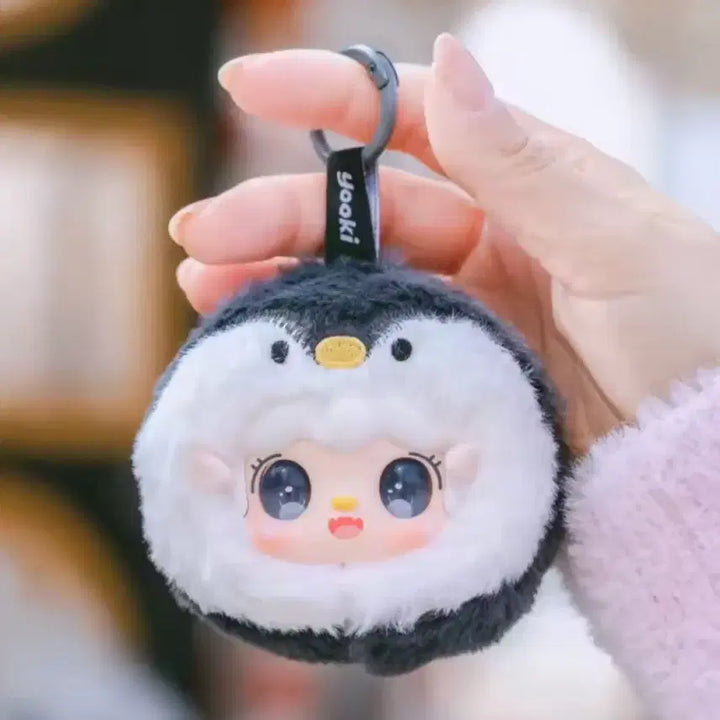 [BUNJANG] Yooki Ocean Baby Series Penguin Keyring / 유키 yooki 해양 오션베이비 시리즈 _ 펭귄키링