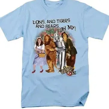 [BUNJANG] Wizard of Oz Sky Blue T-Shirt / 오즈의 마법사 하늘색 티셔츠