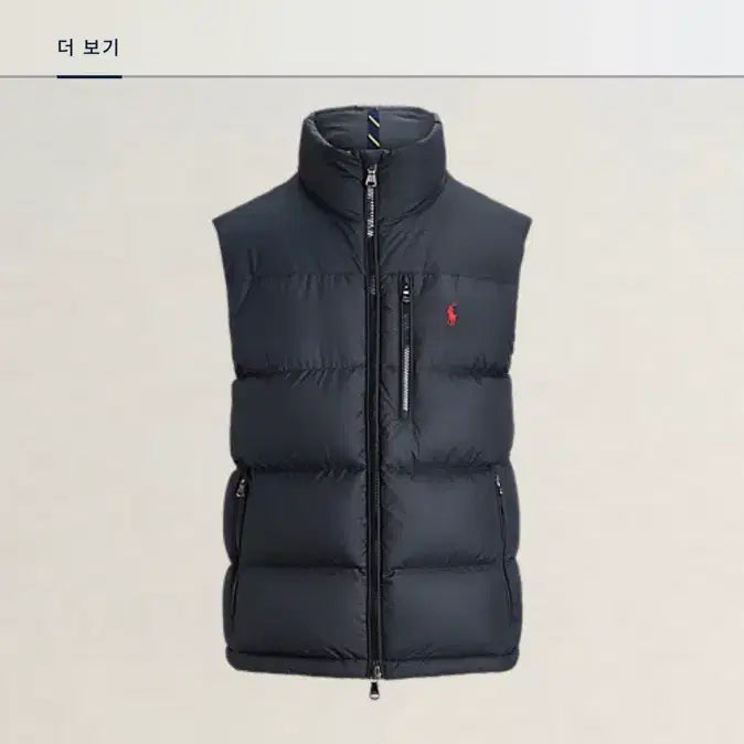 [BUNJANG] Polo Ralph Lauren Gopher Down Vest Black M / 폴로 고햄 다운 베스트 블랙 M