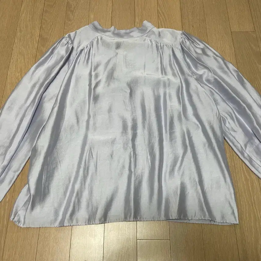 [BUNJANG] PYT Front-Back Two-Way Blouse Blue / 새상품)pyt 프영띵 투웨이 블라우스 블루