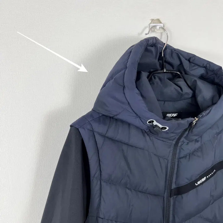 [BUNJANG] Lekear Faux Down Padded Jumper Jacket (Men&