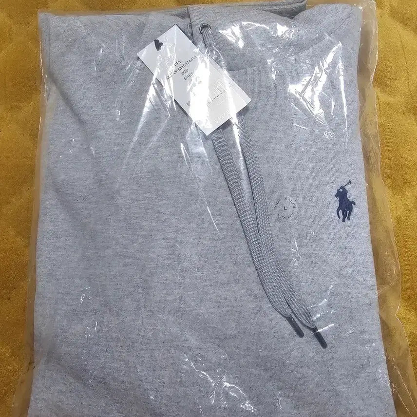 [BUNJANG] Polo Ralph Lauren Grey Hoodie L (New) / 폴로 랄프로렌 그레이 후드티 새상품 L