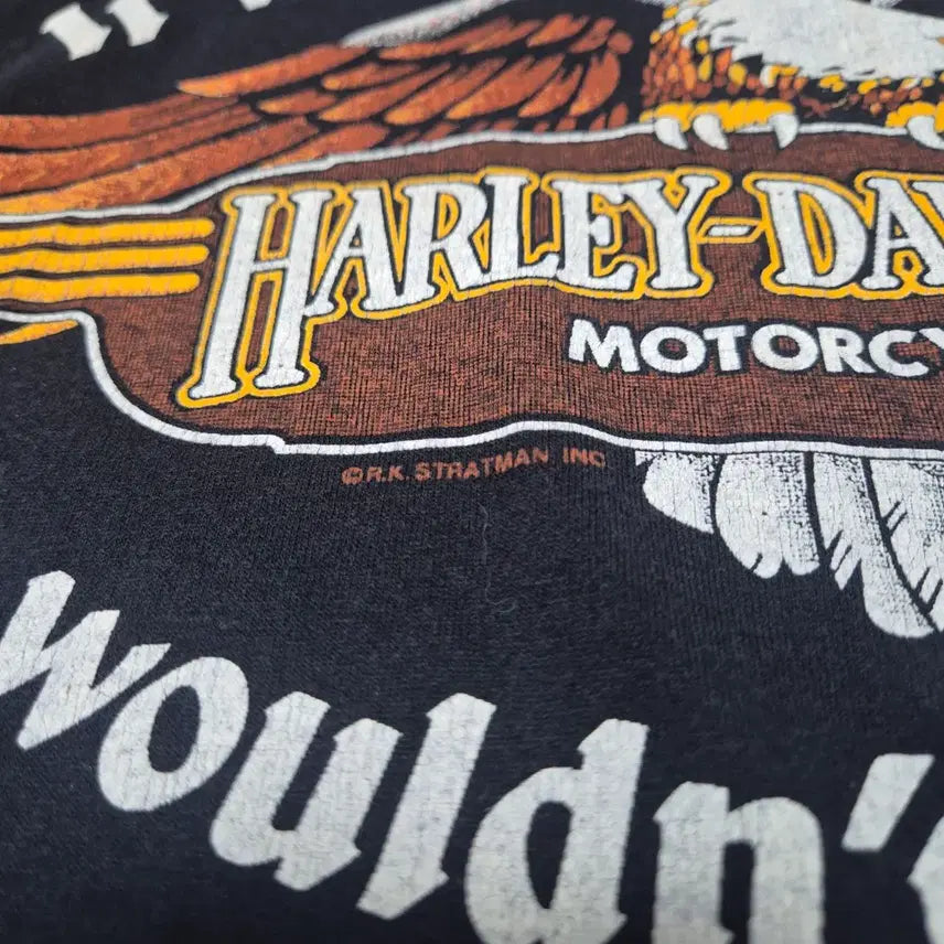 [BUNJANG] 1990s Vintage Harley-Davidson Single Stitch T-Shirt (L) / 90s 빈티지 할리데이비슨 싱글스티치 티셔츠 (L)