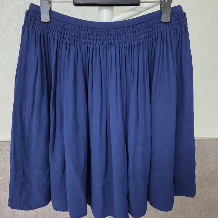 [BUNJANG] See By Chloé Navy A-Line Pleated Flare Mini Skirt Size 38 / 씨바이끌로에 플레어 미니 스커트 38사이즈