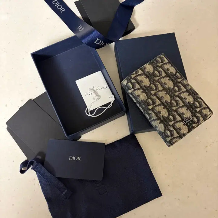 [BUNJANG] Dior Oblique Card Holder Full Box Set / 디올 오블리크 카드지갑 풀박스