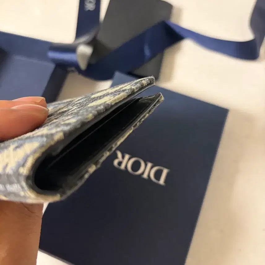 [BUNJANG] Dior Oblique Card Holder Full Box Set / 디올 오블리크 카드지갑 풀박스