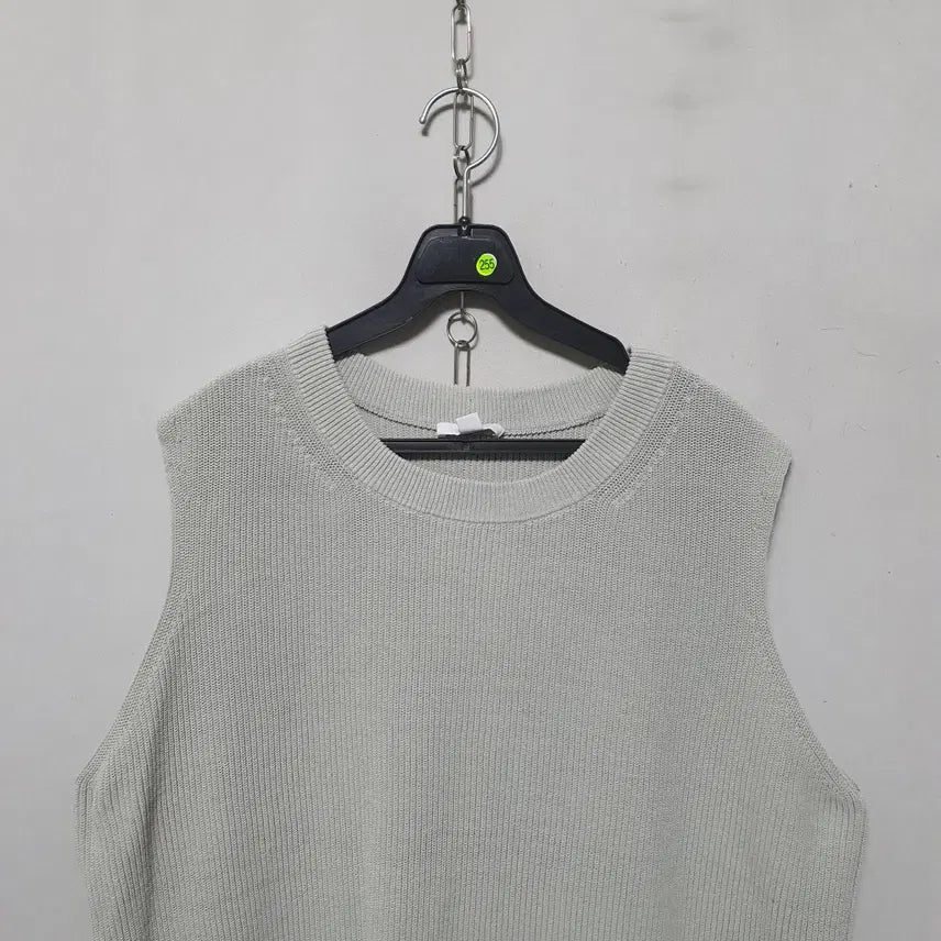 [BUNJANG] COS Sleeveless Knit T-shirt - Light Green / Q255 코스(COS) 여성 민소매 니트티셔츠