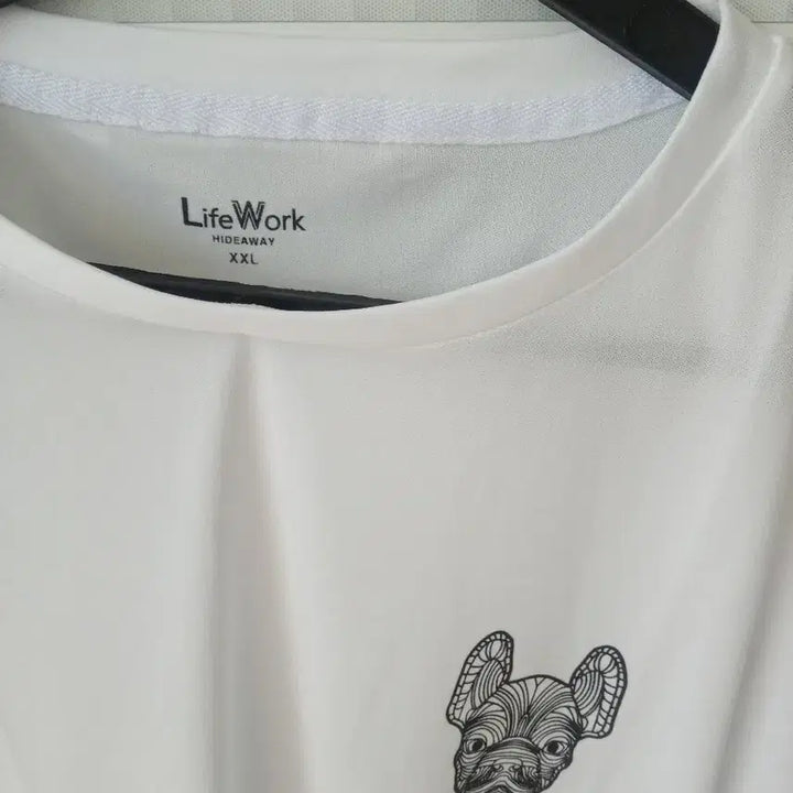 [BUNJANG] LifeWork Bulldog Short Sleeve T-Shirt XXL / 라이프워크 불독 반팔 티셔츠 XXL 새상품