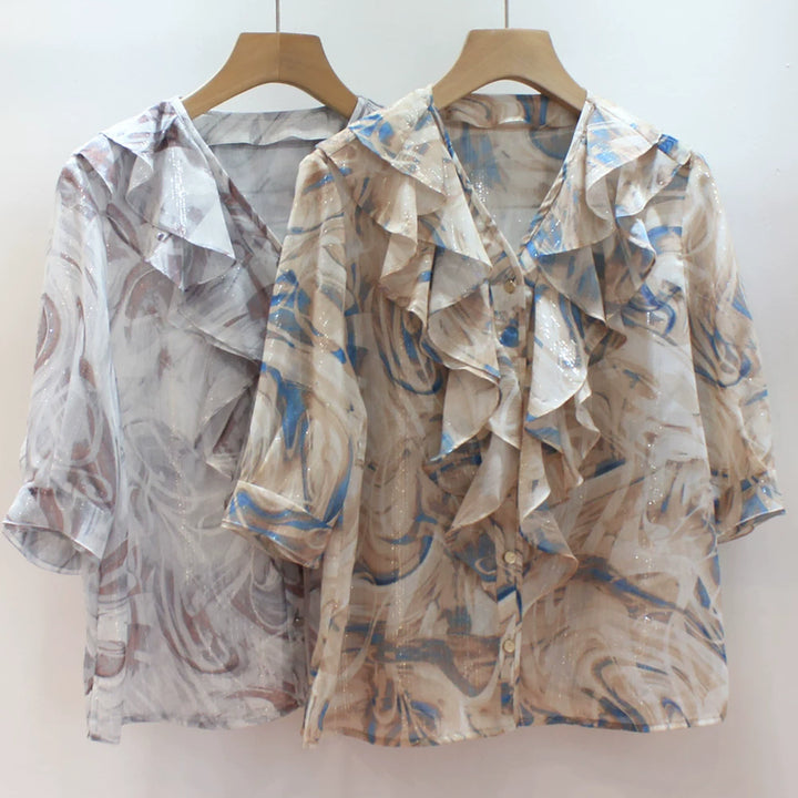 [BUNJANG] Deco Blouse / 데 코 블라우스