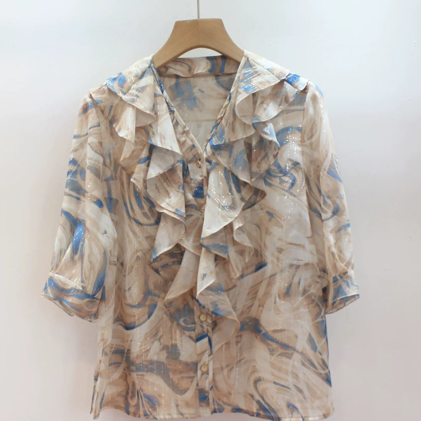 [BUNJANG] Deco Blouse / 데 코 블라우스