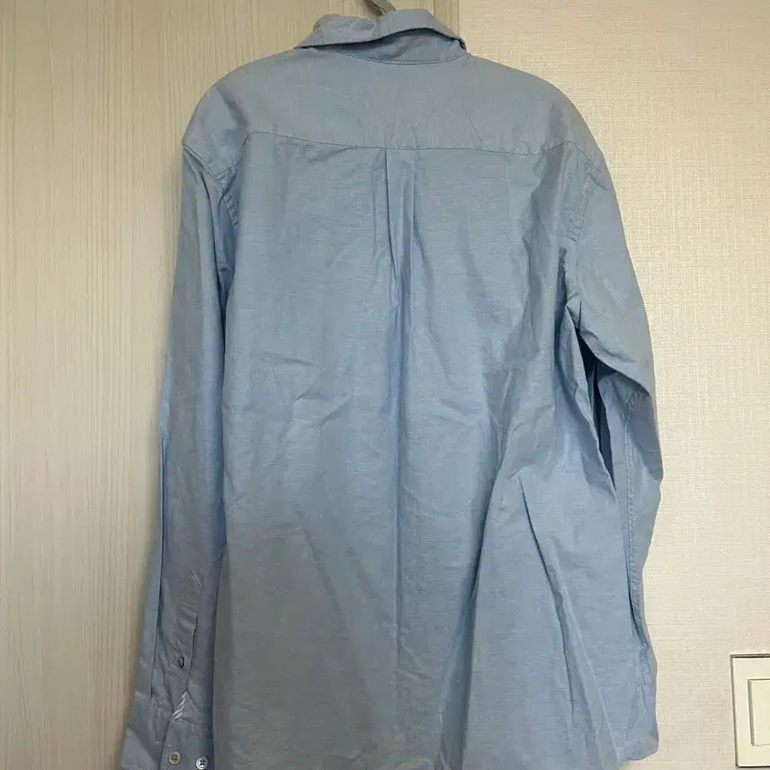 [BUNJANG] Beanpole Light Blue Shirt 105 / 빈폴 하늘색 남방 셔츠 105