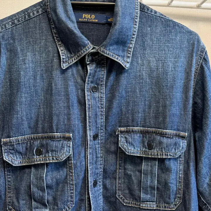 [BUNJANG] Polo Ralph Lauren Denim Shirt Dress / 폴로데님원피스