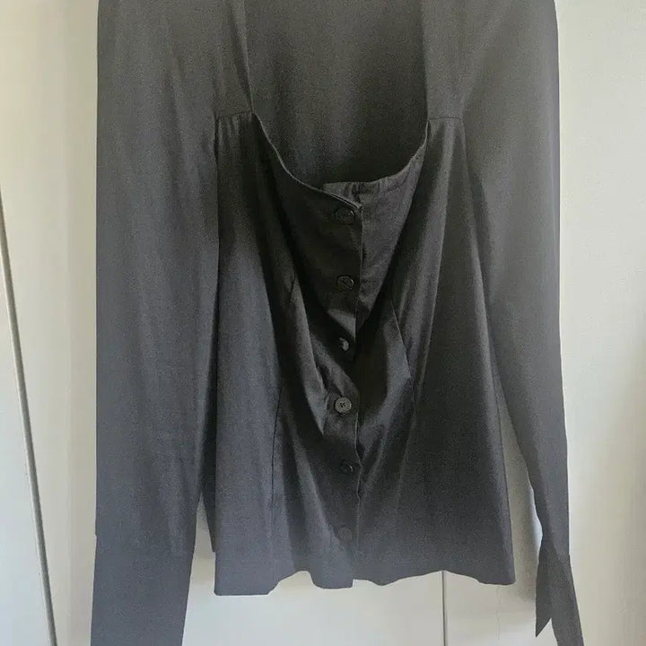 [BUNJANG] ZARA Square Neck Black Blouse / (새상품)자라 스퀘어넥 블라우스