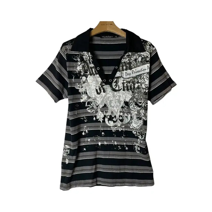 [BUNJANG] Japan Archive Punk Eyelet Damage T-Shirt / [JPN] 재팬 아카이브 펑크 아일렛 데미지 티셔츠
