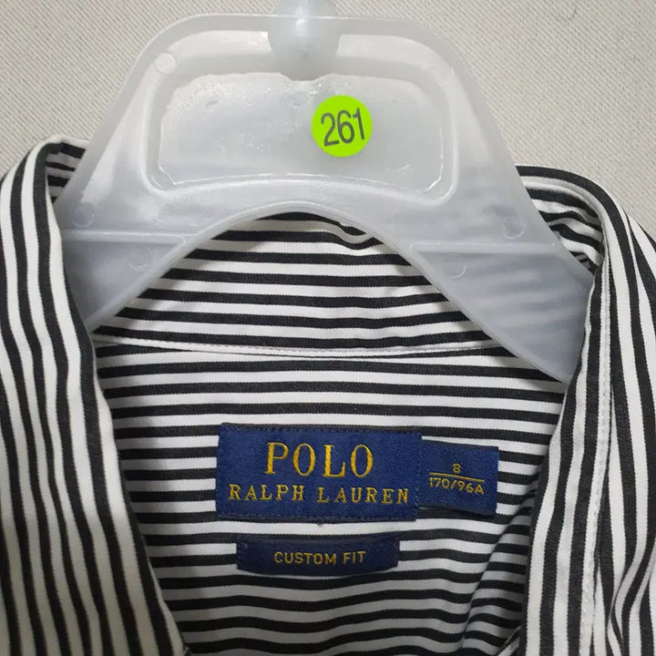 [BUNJANG] Polo Ralph Lauren Striped Spring/Fall Shirt Size S / Q261 폴로 춘추 스트라이프 셔츠 S