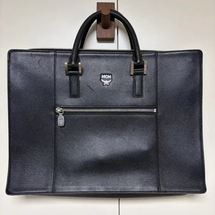 [BUNJANG] MCM Black Leather Briefcase / MCM서류가방 브리프케이스