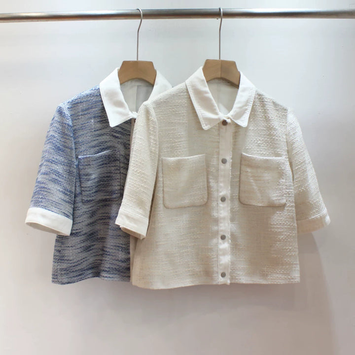 [BUNJANG] Deco Short Sleeve Top / 데 코 반팔 상의