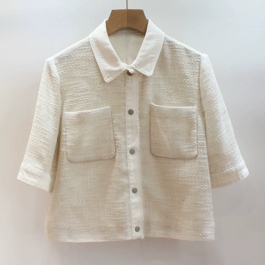 [BUNJANG] Deco Short Sleeve Top / 데 코 반팔 상의
