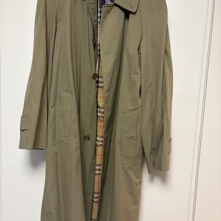 [BUNJANG] Burberry Classic Trench Coat Khaki Check / 버버리 트렌치 코트 카키 클래식 체크