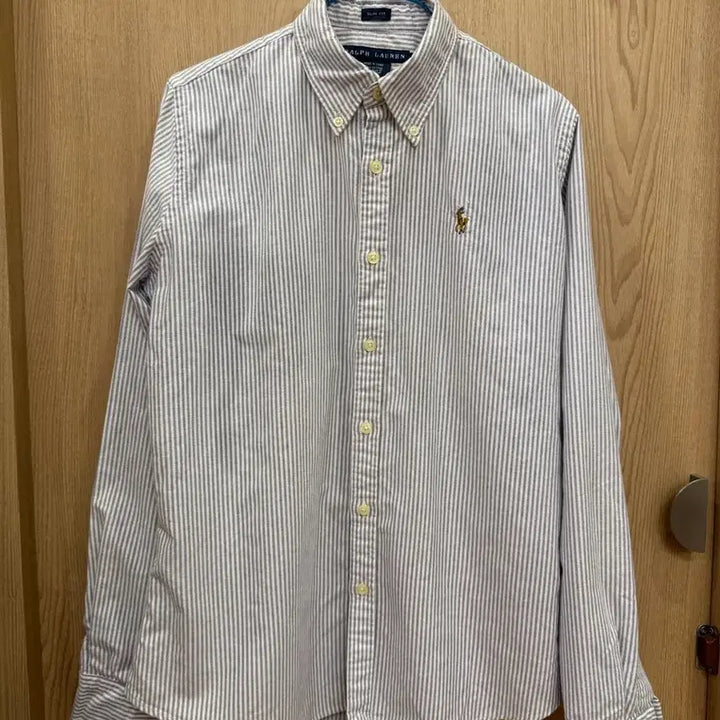[BUNJANG] Polo Ralph Lauren Striped Cotton Shirt / 폴로 랄프로렌 스트라이프 셔츠