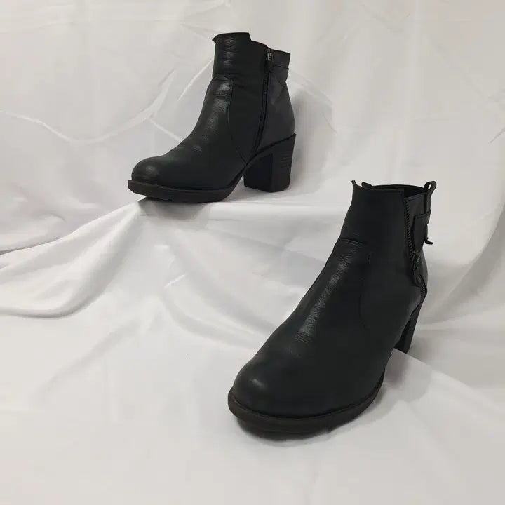 [BUNJANG] DooHa Vintage Michelle by Tandy Leather Ankle Boots / 두하빈티지 245 미셸 바이 탠디 레더 앵클 부츠 워커
