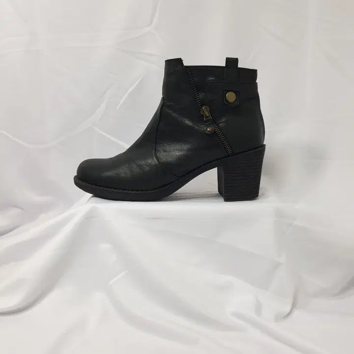 [BUNJANG] DooHa Vintage Michelle by Tandy Leather Ankle Boots / 두하빈티지 245 미셸 바이 탠디 레더 앵클 부츠 워커