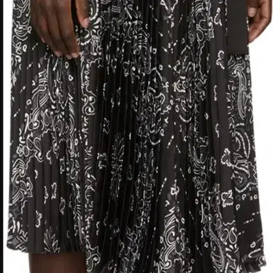 [BUNJANG] Sacai Paisley Pleated Skirt / 사카이 sacai 페이즐리 플리츠 스커트