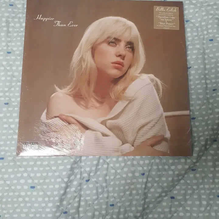[BUNJANG] Billie Eilish Happier Than Ever 2 LP Limited Edition Brown Vinyl / 빌리 아일리시 Happier Than Ever 2 LP 브라운컬러한정반
