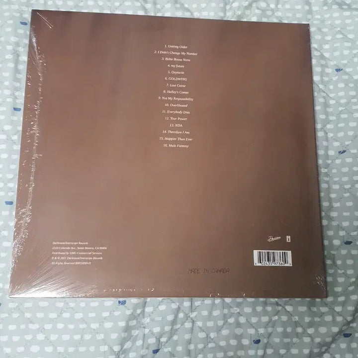 [BUNJANG] Billie Eilish Happier Than Ever 2 LP Limited Edition Brown Vinyl / 빌리 아일리시 Happier Than Ever 2 LP 브라운컬러한정반