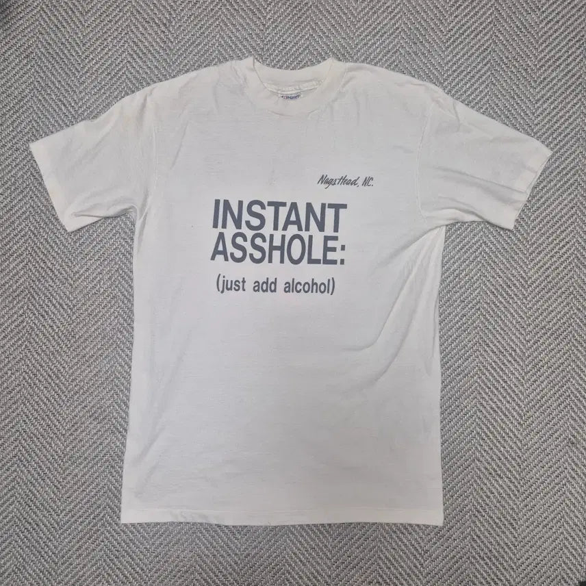 [BUNJANG] 90s Hanes Graphic Single Stitch T-Shirt (L) / 90s Hanes 그래픽 싱글스티치 티셔츠 (L)