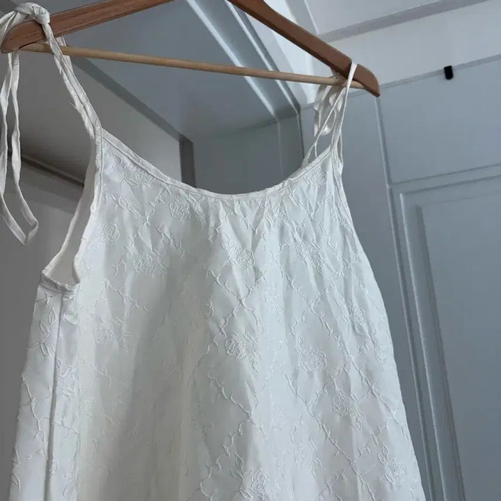 [BUNJANG] Jacquard Silk Bustier Long Dress / 자갸드 실크 뷔스티에 롱 원피스 (새상품)