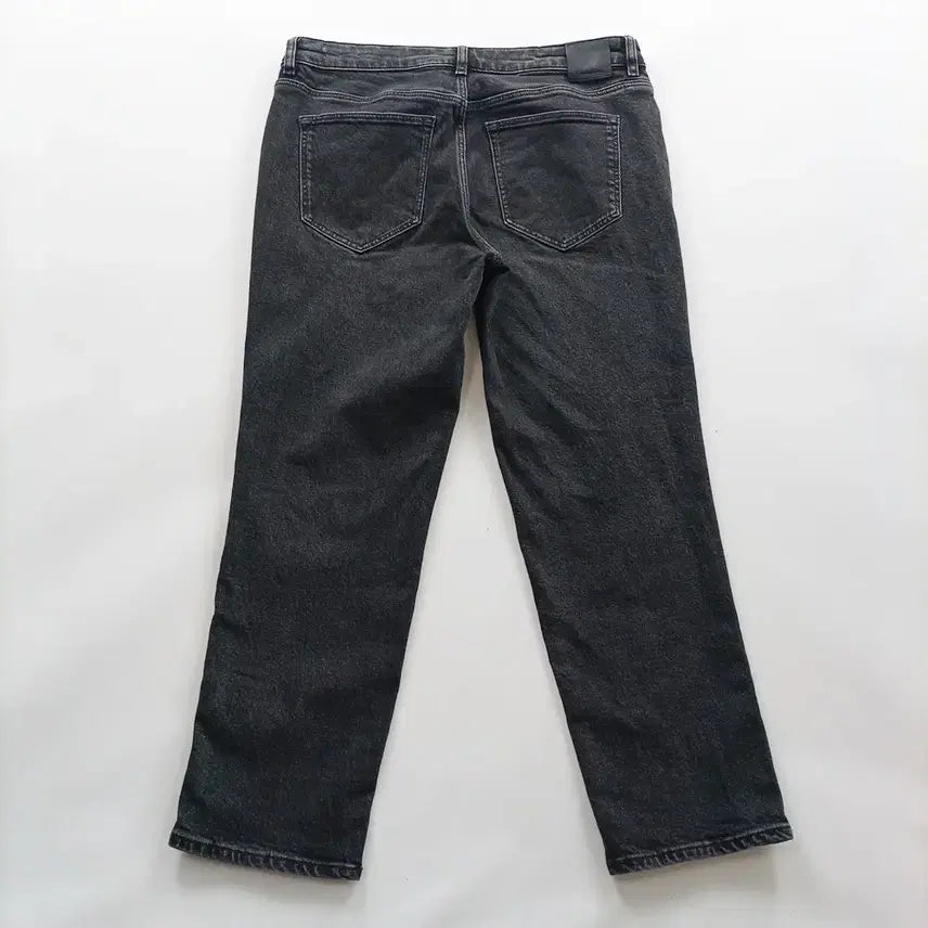 [BUNJANG] Massimo Dutti Black Washed Denim Jeans Size 32 / 마시모두띠 청바지 사이즈32 흑청 캐주얼 워싱 남자 남성 데님 B0332
