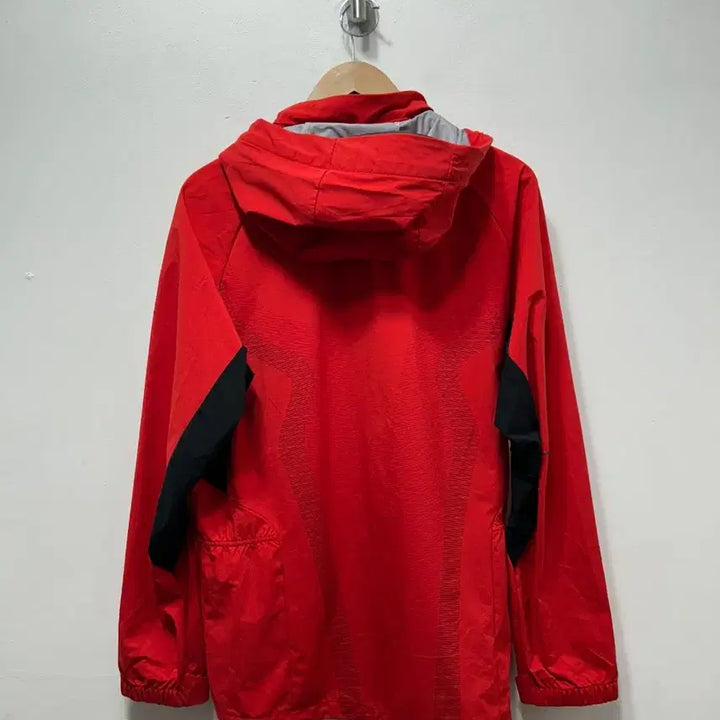 [BUNJANG] Black Yak Red Windbreaker Hooded Jacket Jumper Size 110 / 블랙야크 빨간색 바람막이 후드 자켓 점퍼 110사이즈