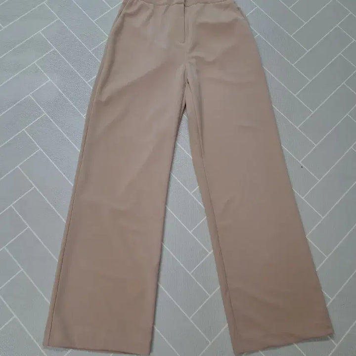 [BUNJANG] By Deep Beige Wide Pants Size S / by DEEP 베이지 와이드 팬츠 S(새상품)