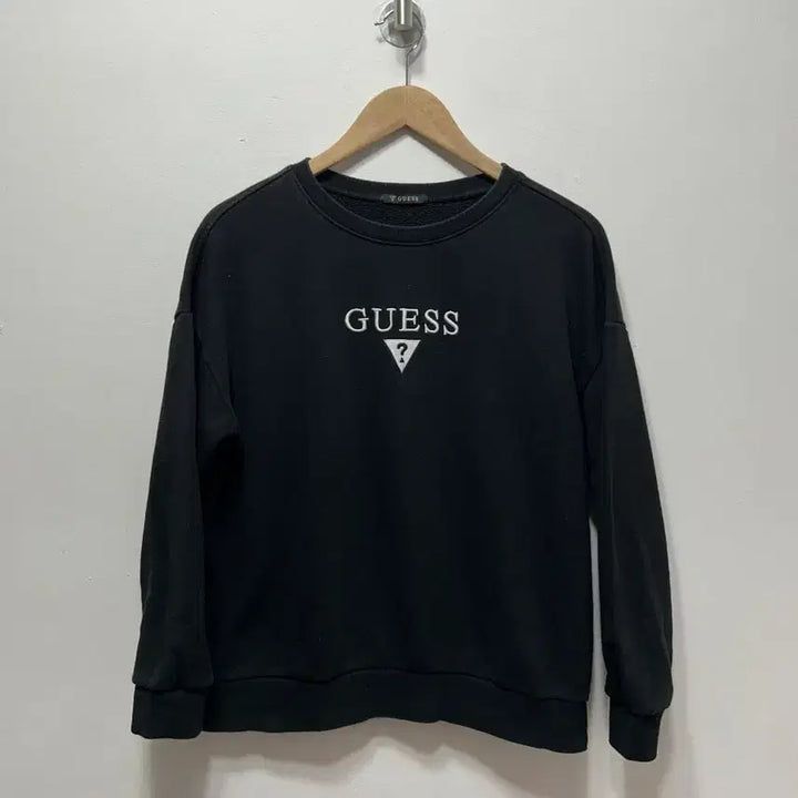[BUNJANG] Guess Black Sweatshirt T-Shirt (M) / 게스 블랙 맨투맨 티셔츠 M