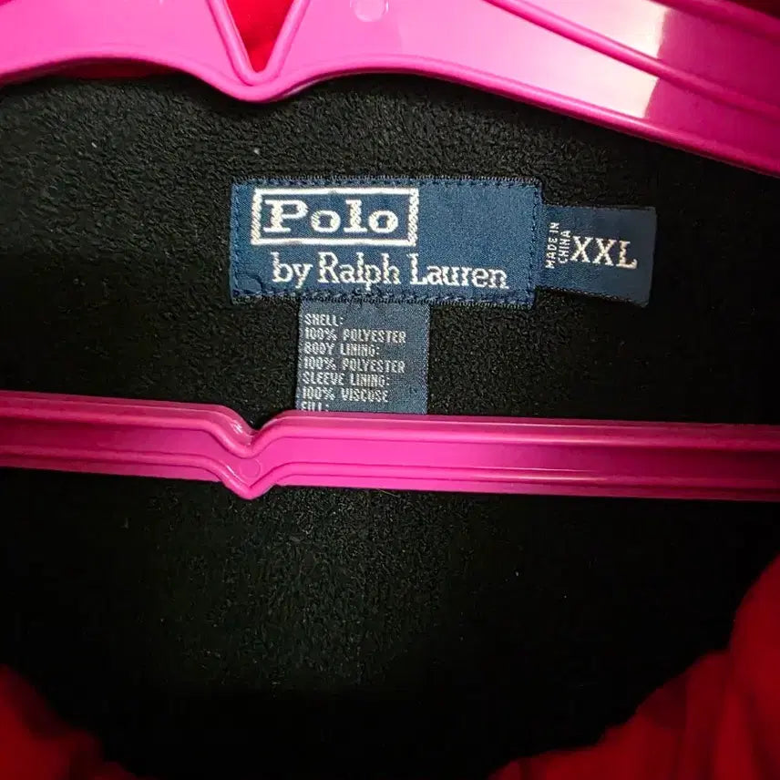 [BUNJANG] Polo Ralph Lauren Red Windbreaker Jacket XXL / 폴로 랄프로렌 레드 바람막이 XXL