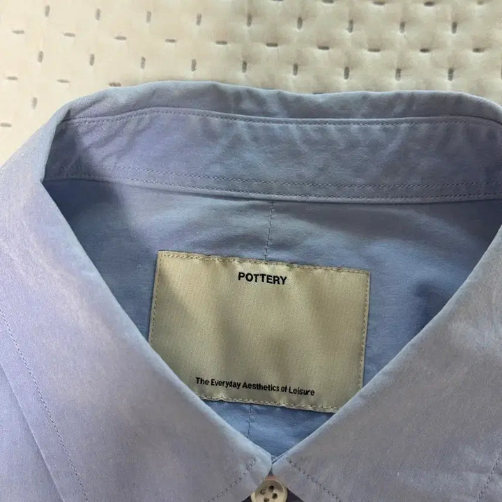 [BUNJANG] Pottery Comfort Shirt Sax / (2) POTTERY 포터리 컴포트셔츠 삭스 / 상태좋음