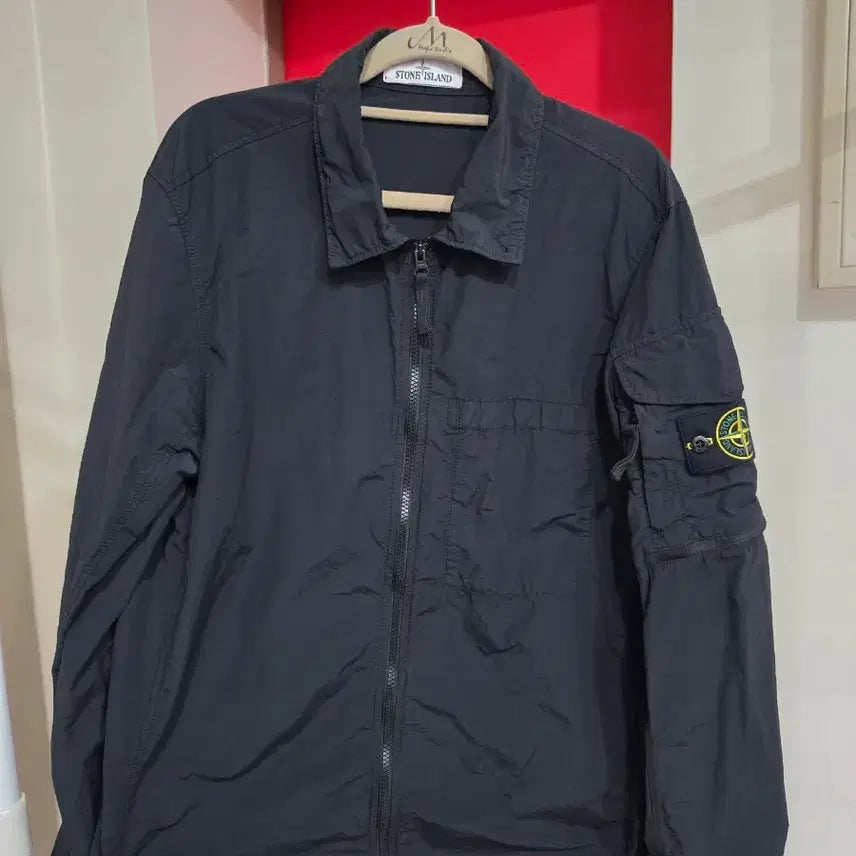[BUNJANG] Stone Island 22SS Naslan Light Garment Dyed Overshirt / 22ss 스톤아일랜드 나슬란 라이트 가먼트다이드 오버셔츠